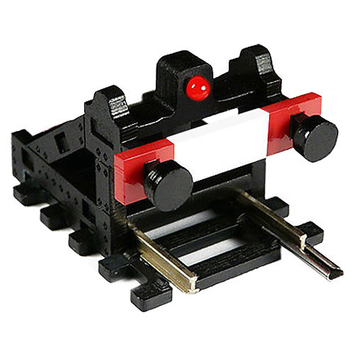 Proses Wireless Buffer Stop With Light - HO/OO Gauge Model Railway DCC Accessory