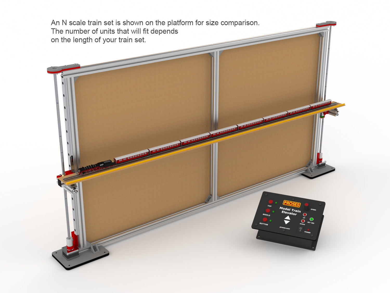 Proses PTE-120 Model Train Elevator for Model Railways