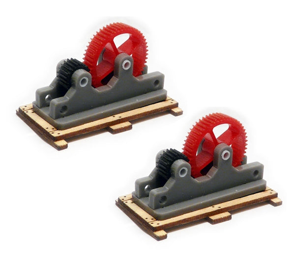 2 X Machine Parts (Gears) (Kit)