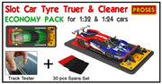 Slot Car Economy Pack with Track Tester and 30 pcs Spares Set
