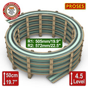 Proses Model Railway Helix 4.5 Level 50 cm height