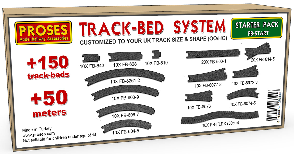 FB-START Pre-Cut Foam Beds (40+ meters)