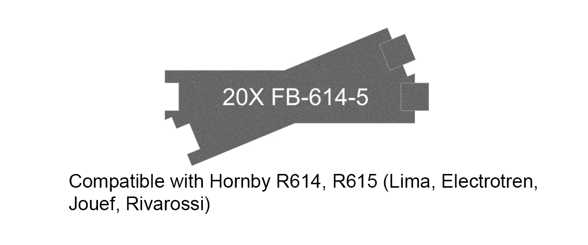 FB-614-5 Pre-Cut Foam Bed  (10 pcs)