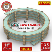 Smart Eco Helix pour rails doubles KATO 20-181 3,5 niveaux - Hauteur : 33 cm/13" 