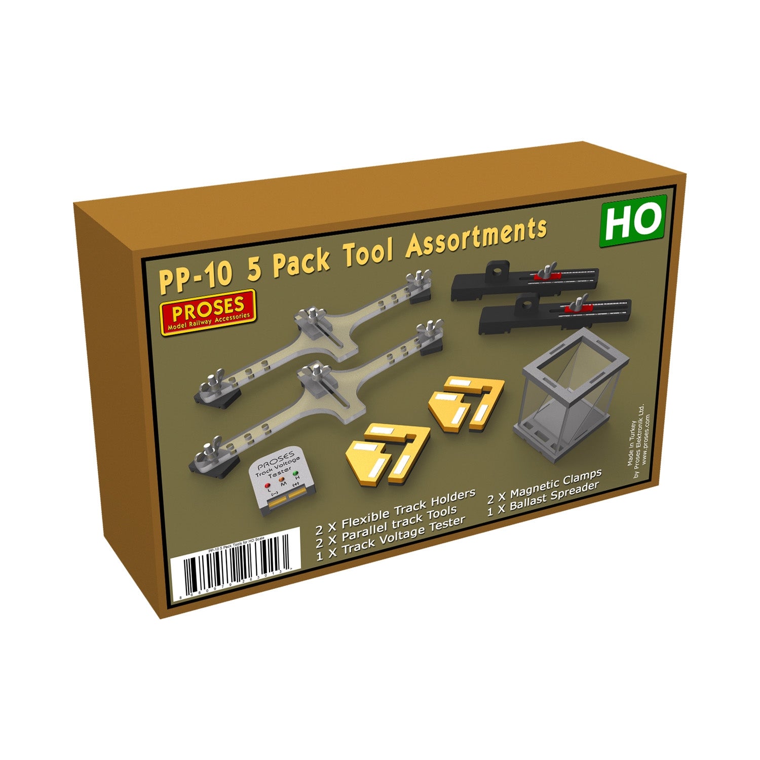 HO/OO Pack Of 5 Smart Tools 