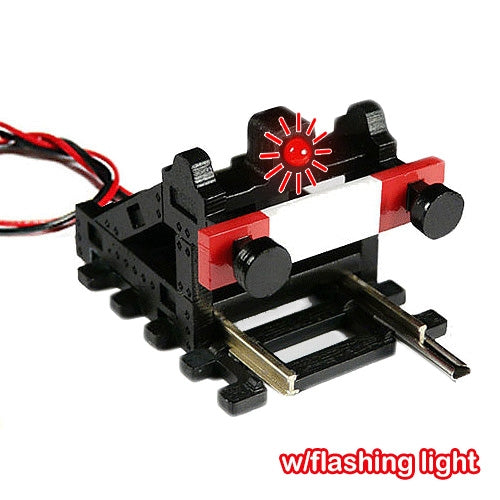 HO/OO Buffer Stop with Flashing Light (Black)