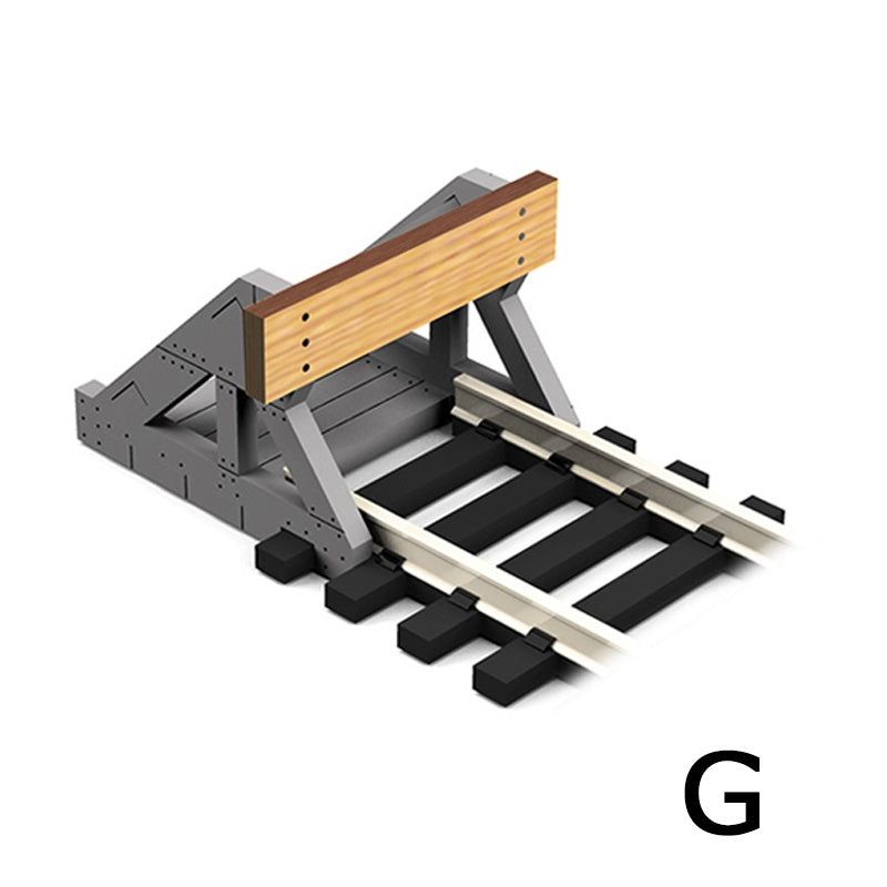 2 X G Scale Buffer Stops w/Wooden Plates