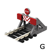 2 X G Scale Buffer Stops w/Assorted Decals