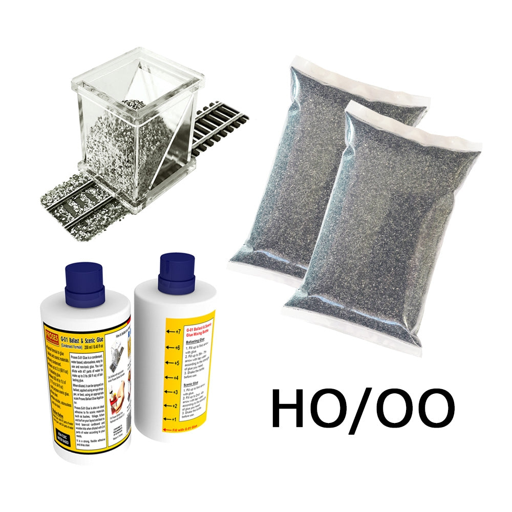 HO/OO Ballasting Kit (Dark Grey)