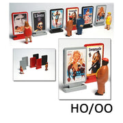 HO/OO 6 X Movie Billboards 