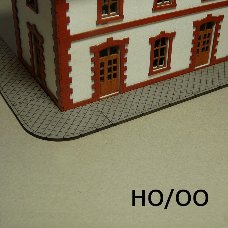 HO/OO Laser-Cut Sidewalks (Diamond)
