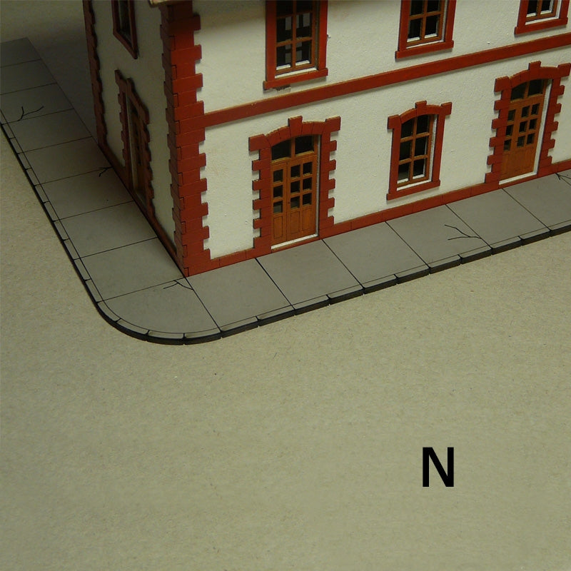 N Laser-Cut Sidewalks (Concrete)