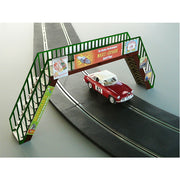 Footbridge for 2 Lane (Laser-cut, cardboard kit) 