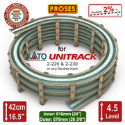 4.5 LEVEL HELIX for Kato Unitrack 2-220 & 2-230