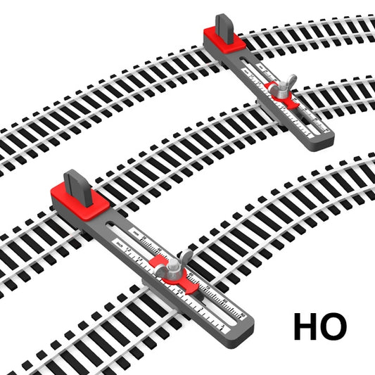 HO/OO Scale Adjustable Parallel Track Tool