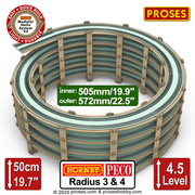HELIX ÉCO INTELLIGENT DE NIVEAU 4,5 pour courbes Hornby, Peco R3/R4