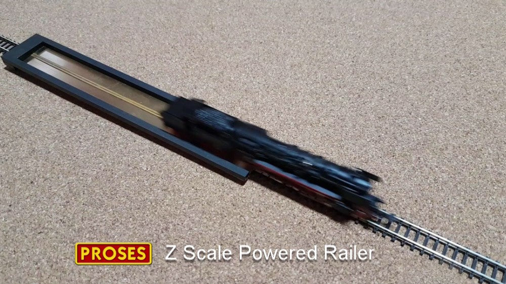 Z Scale Powered Railer For Locos, Coaches and Wagons