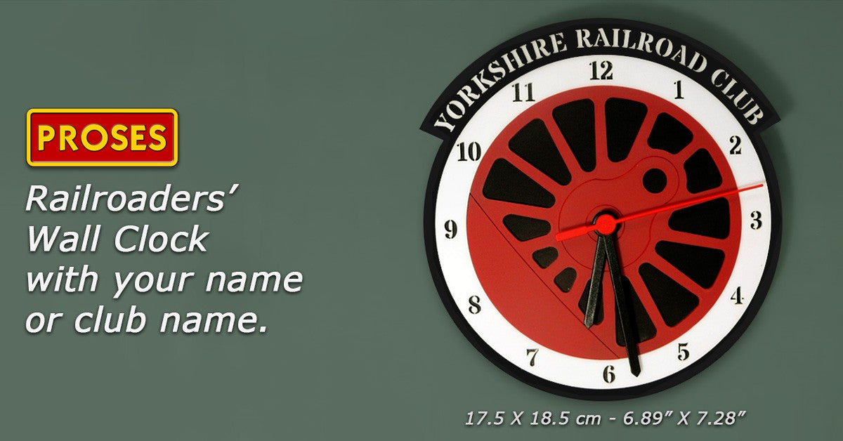 Railroaders' Wall Clock