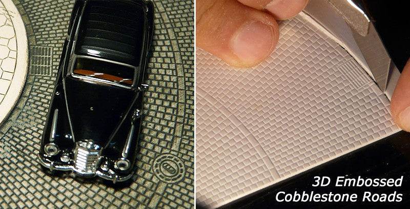 3D Embossed PVC Sheets (Roads)