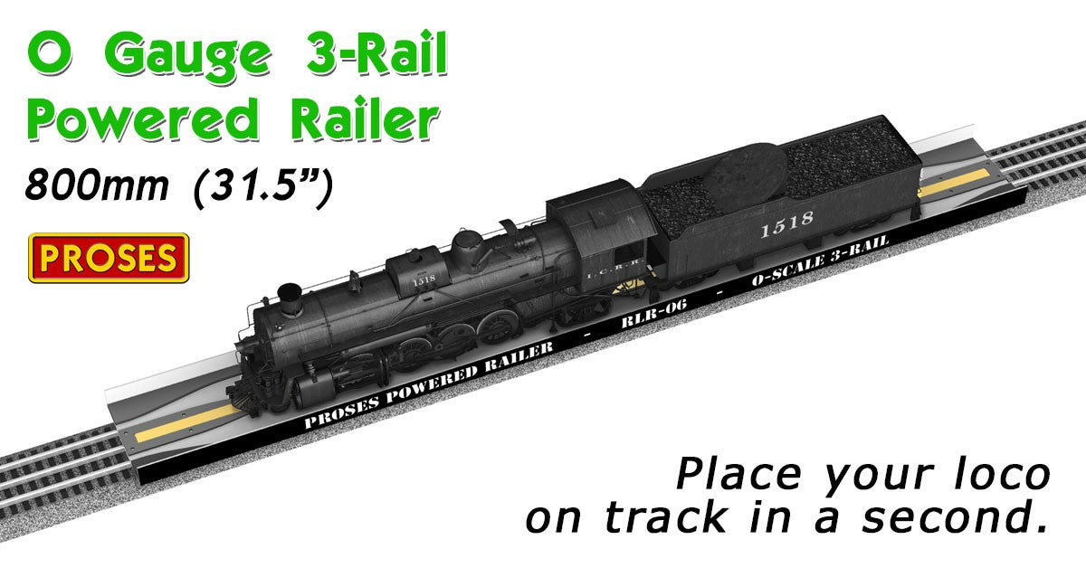 O Gauge (3-rail) Powered Railer For Locos, Coaches and Wagons