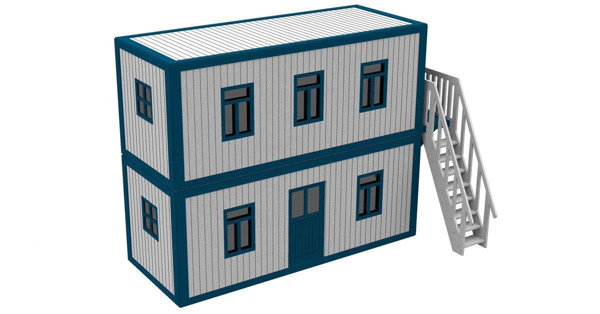 O Scale container Offices