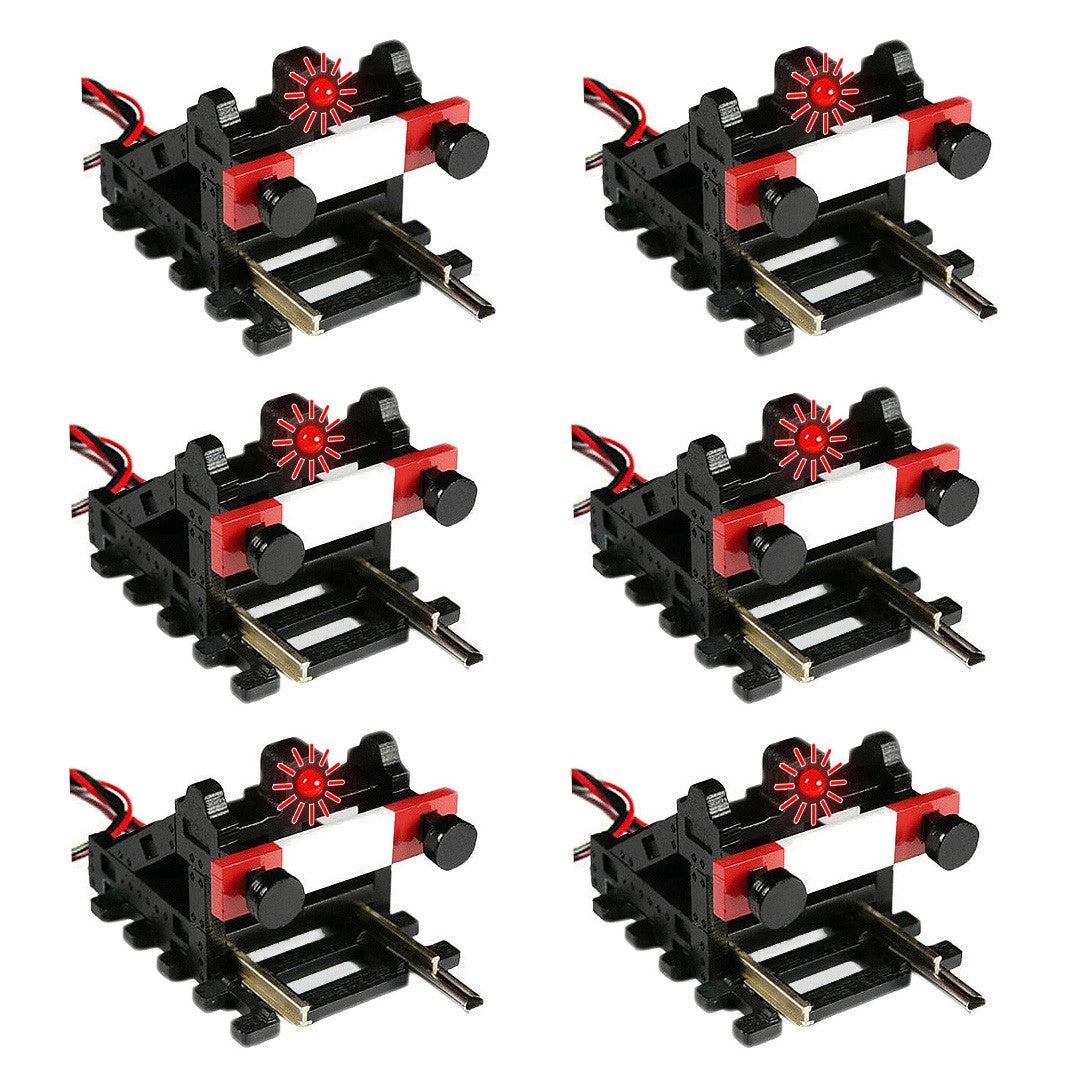 HO/OO Buffer Stop with Flashing Light (Black)