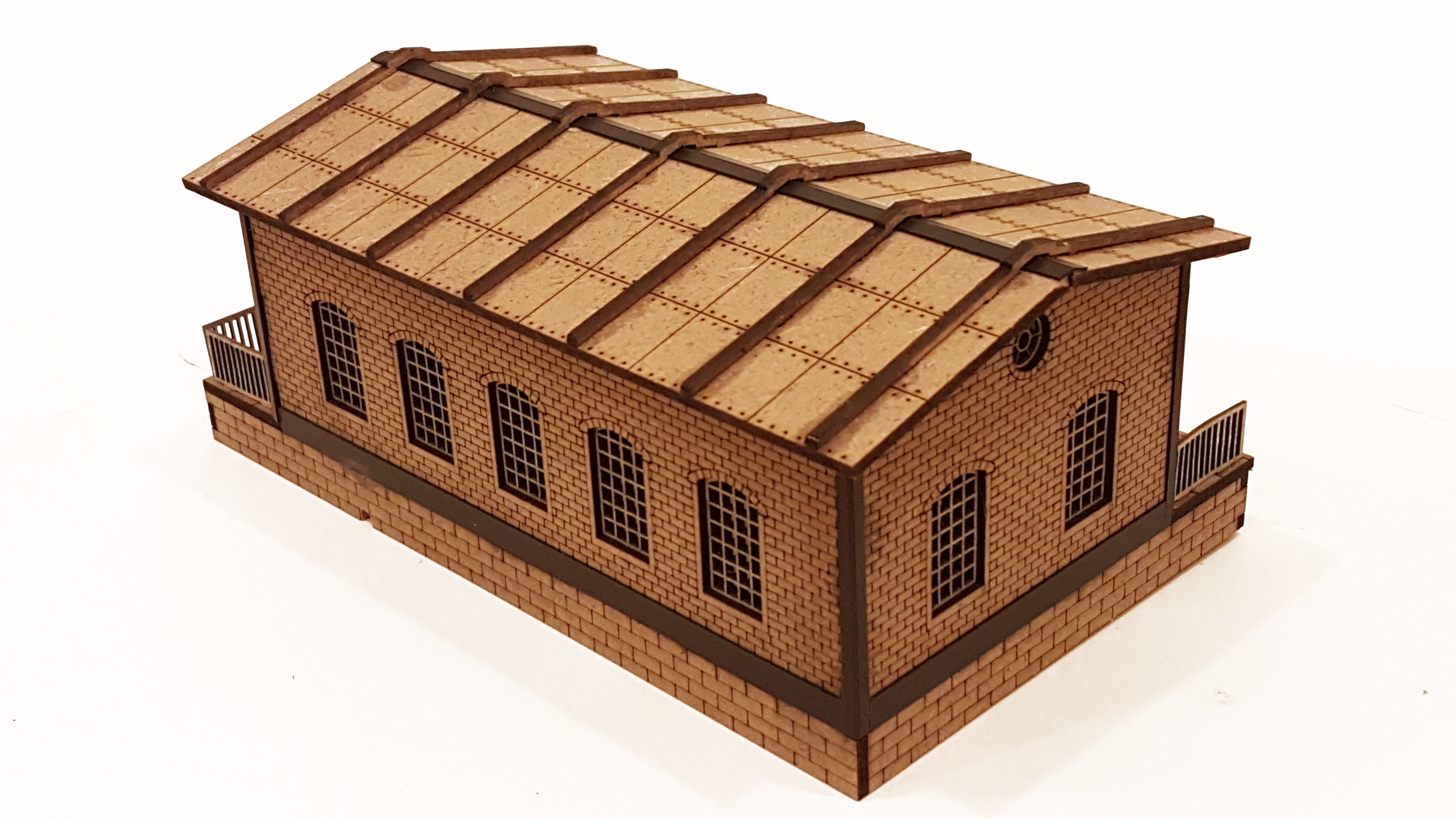 HO/OO Scale Warehouse w/Motorized Working Doors