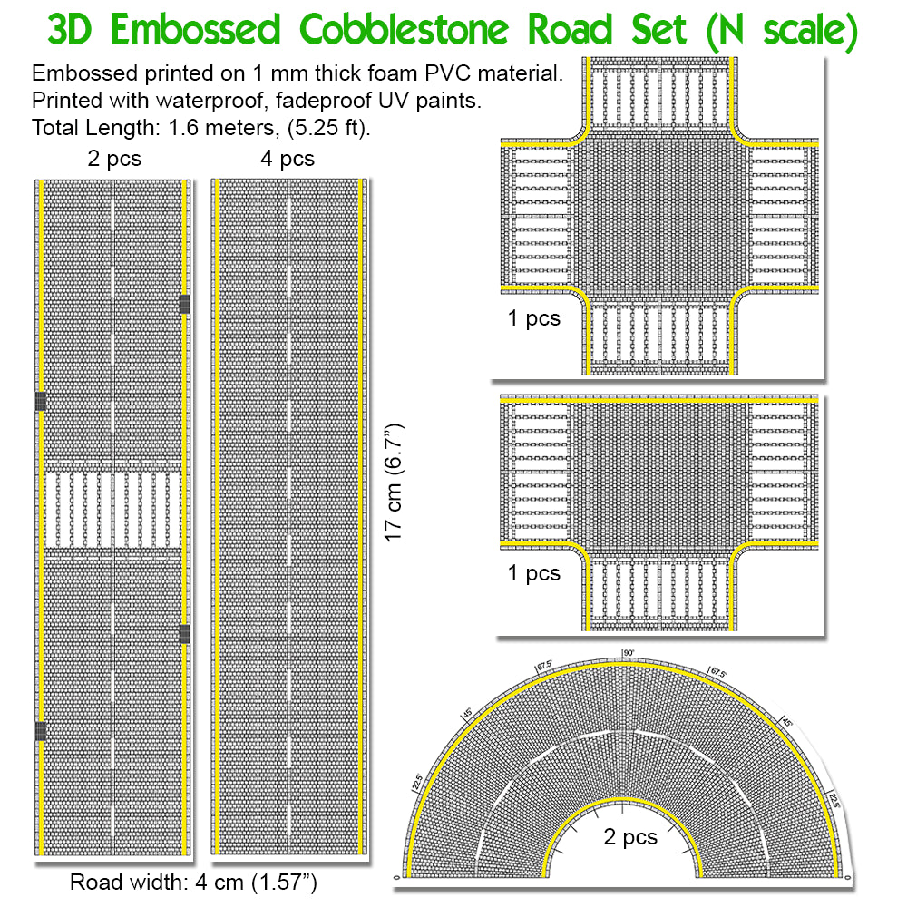 3D Embossed PVC Sheets (Cobblestone)