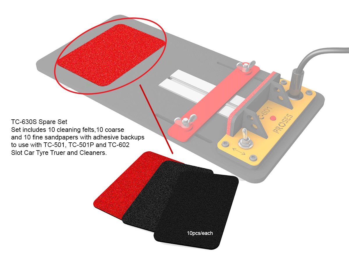 Spares for Slot Car Tyre Truer 