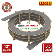 3.5 Level 4 Track Helix for KATO  20-181 & 20-185