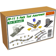 PP-11 – 5-Pack Model Railway Tools Assortment N Scale