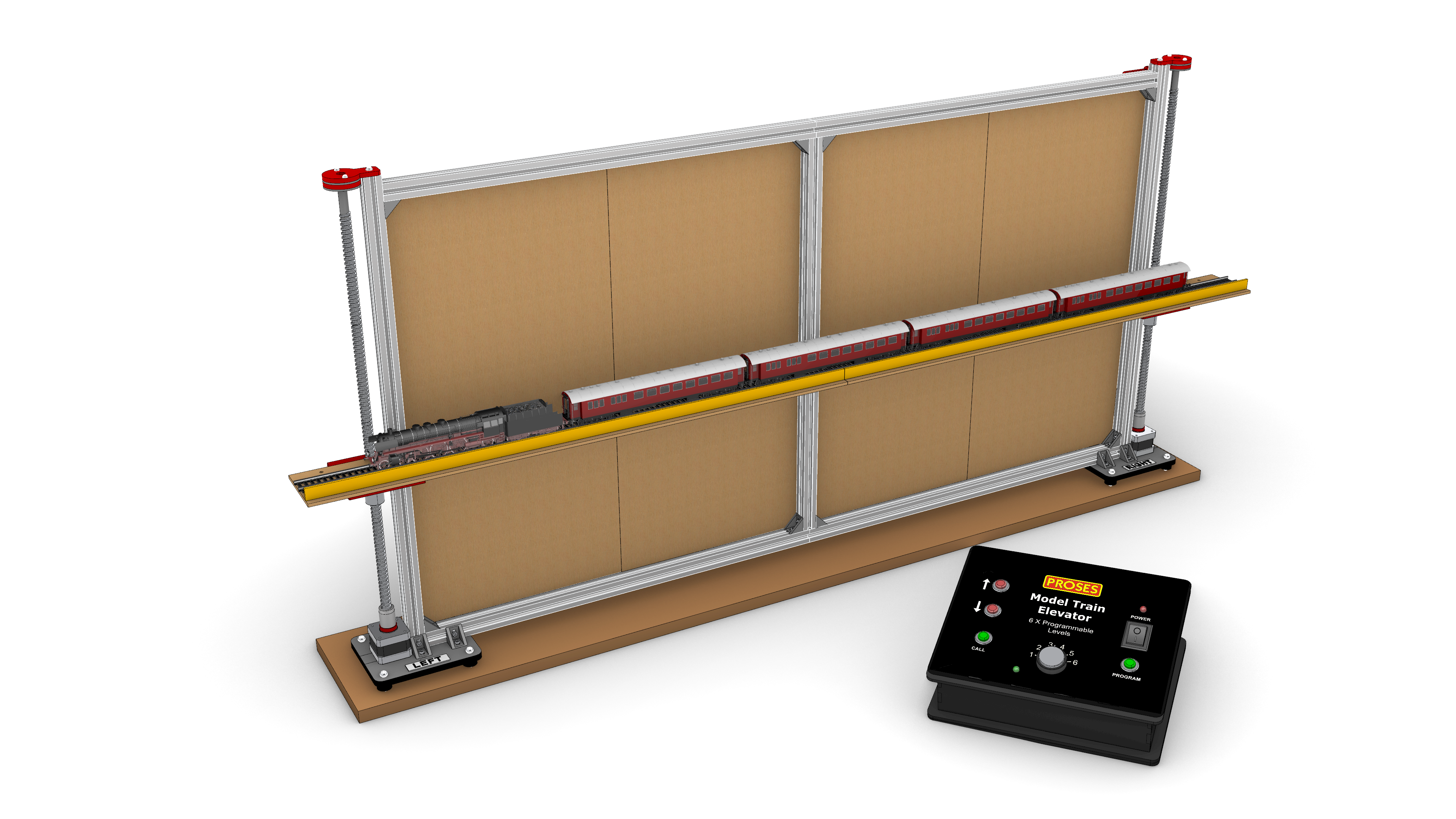 PTE-124 Model Train Elevator - 124 cm (49")