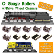 O Rollers and Drive Wheel Cleaners (6 rollers)
