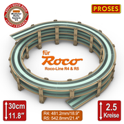 2.5 LEVEL HELIX for Roco Line R4/R5