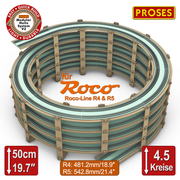 4.5 LEVEL HELIX for Roco Line R4/R5
