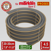 4.5 LEVEL HELIX for Marklin Z (R195 mm, 7.67" / R220 mm, 8.66")