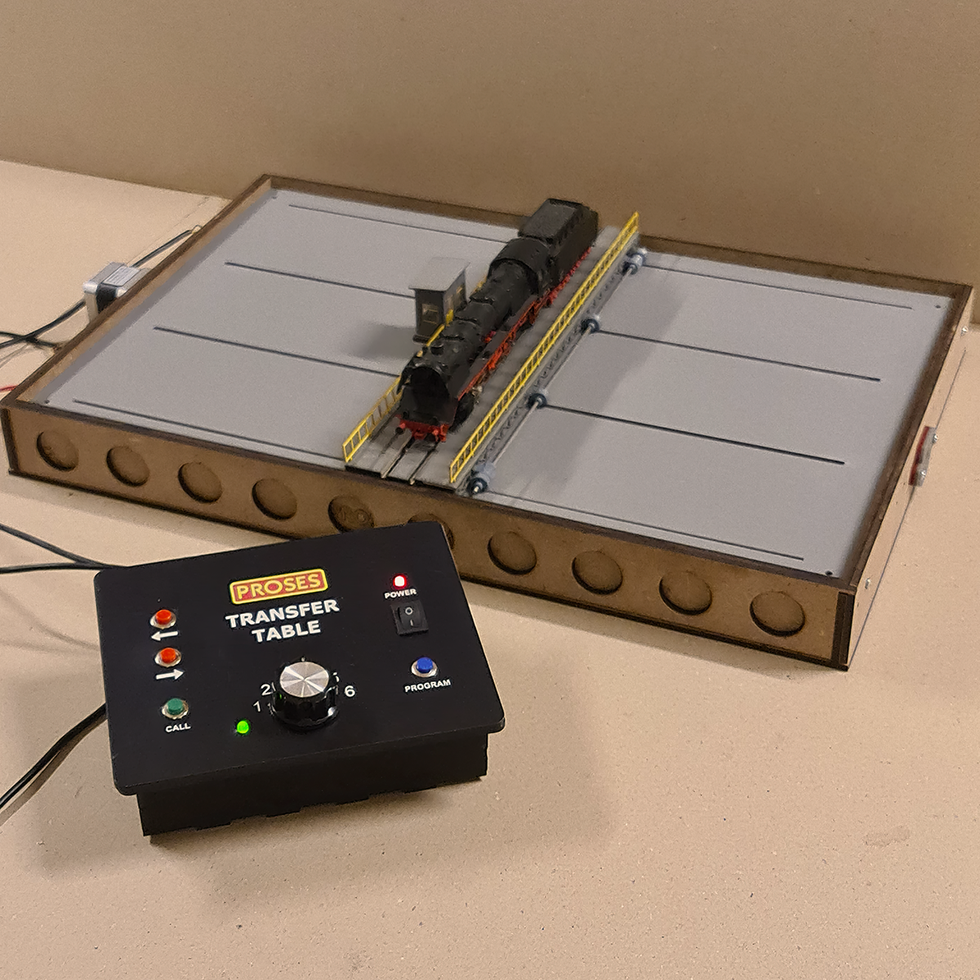 6 Way Programmable Transfer Table (Traverser) HO/OO – Proses Hobby Shop