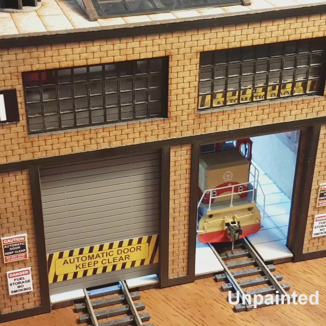 Load video: TRANSFER TABLE &amp; ENGINE HOUSE BUNDLE