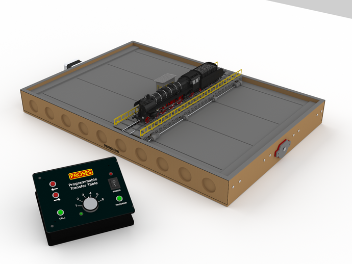 6 Way Programmable Transfer Table (Traverser) HO/OO – Proses Hobby Shop