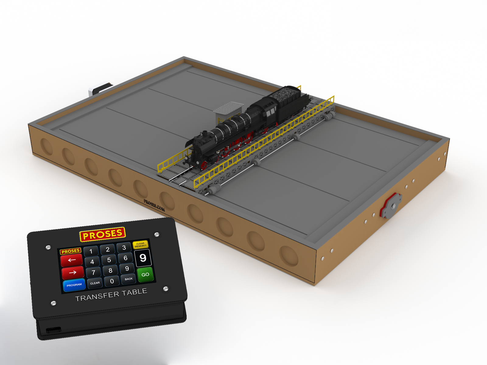 12 Way Programmable Transfer Table (Traverser) HO/OO