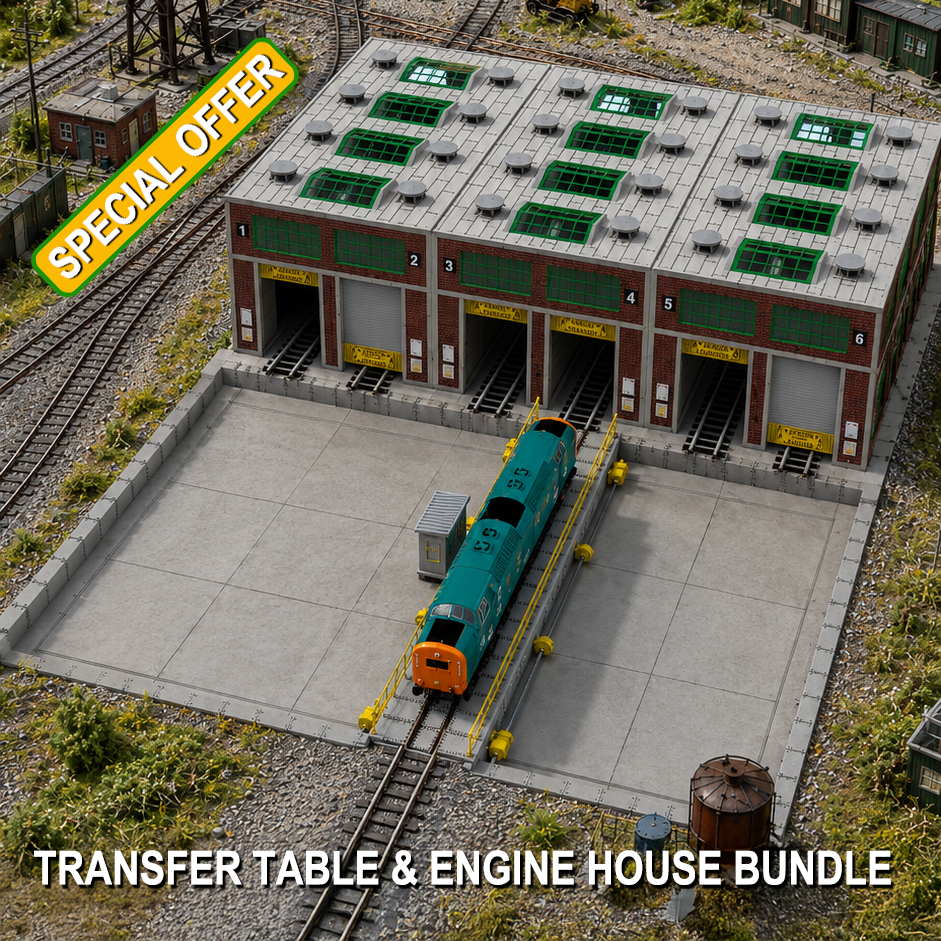 TRANSFER TABLE & ENGINE HOUSE BUNDLE