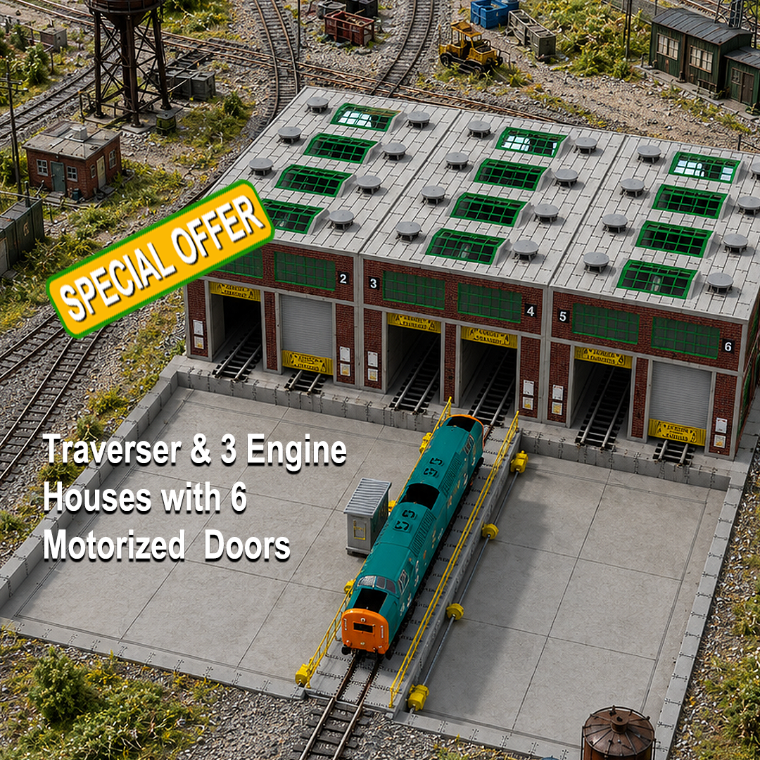 TRANSFER TABLE & ENGINE HOUSE BUNDLE